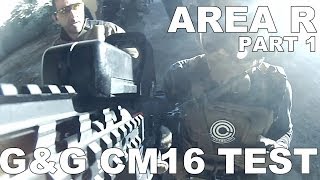 Capsule Corp Airsoft España  Area R Valencia part1  GampG CM16 Raider test GoPro HERO 3 [upl. by Yborian149]