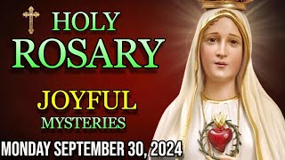 The Holy Rosar Today Monday September 30 Joyful Mysteries [upl. by Sanyu]