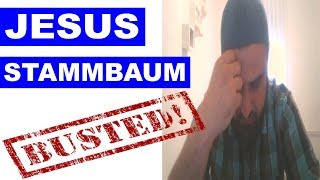 Die verfälschte Bibel  Jesus Stammbaum  Matthäus 1116  Lukas 32338  Adem Onay Widerlegt [upl. by Aleac]