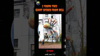 I found giant spider from hell location on google map and google earth earth map maps mapping [upl. by Nwadahs]