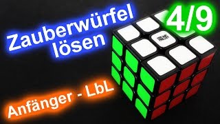 Zauberwürfel lösen  Tutorial  Anfänger Methode  weiße Ecksteine  BoaToX [upl. by Hanafee]