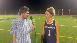 Wingate Field Hockey 2024 SAC First Round Postgame Interviews [upl. by Nawak]