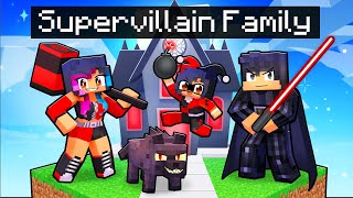 Having a SUPERVILLAIN FAMILY in Minecraft [upl. by Sevik]