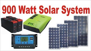 My 900 Watt Solar System [upl. by Eseilana]