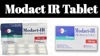 Modact IR 100mg Tablet Uses in Urdu Modact IR Tablet 100mg Uses Nimesulide 100mg Modact IR Tablet [upl. by Aisac]