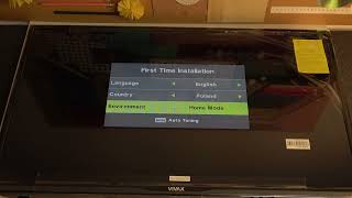 First Time Setup of VIVAX 32 TV32LE112T2 Android Smart TV  Full Vivax TV Config and Settings [upl. by Htebesile]