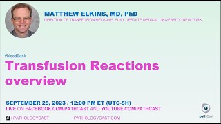 BLOODBANK Transfusion Reactions Overview [upl. by Lleuqram806]