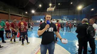 CAMPEONATO PARANAENSE SERIE PRATA 2024  A E MANOEL RIBAS X SANTA HELENA FUTSAL [upl. by Narda]