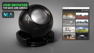 HDRI Browser for Maya  Preview [upl. by Leda12]