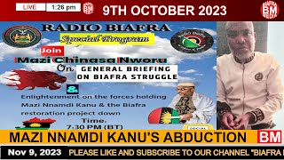 Mazi Chinasa Nworu Live Broadcast Today Thursday 9th November 2023  Biafra Media [upl. by Aidualc]