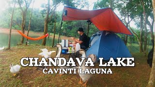 SOLO Camping Chandava Lake Resort and Resto  Cavinti Laguna I Lake Side Campsite travel [upl. by Eylrahc43]