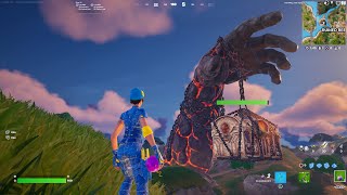 NEW FORTNITE TITAN HAND LIVE EVENT HAPPENING RIGHT NOW Chapter 5 Season 2 Update [upl. by Cattier]