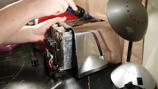 How to fix a toaster that wont stay down [upl. by Donni]