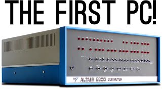 The PC that started Microsoft amp Apple Altair 8800 [upl. by Annanhoj]