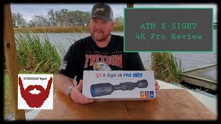 ATN X Sight 4K Pro 520x one shot zero  2nd shot after adjustment [upl. by Sebastian669]