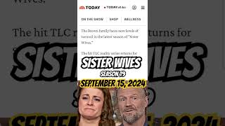 SISTER WIVES Season 19 Trailer  New Season Premieres September 15 2024 [upl. by Haon]