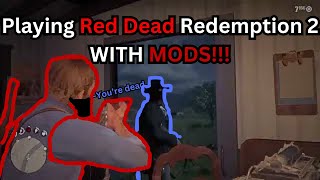 RDR2 WITH MODS IS SO FUNNY [upl. by Audwin]