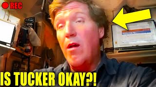 Tucker Carlson Suffers PSYCHOTIC EPISODE ALL CAUGHT ON VIDEO [upl. by Slorac606]