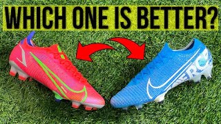 Is Nike tech going backwards  Nike Mercurial Vapor 13 vs Vapor 14 Elite [upl. by Glaab869]