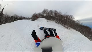 Snowboarding at Okemo [upl. by Annavoeg]