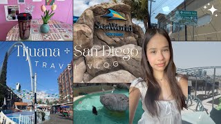 tijuana amp san diego vlog tijuana centro seaworld  more 🌊 [upl. by Libbna]