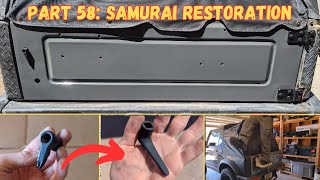 Part 58 Samurai Torture Test Tailgate Chopsticks to Fab Part New Windshield Fail Emissions Again [upl. by Semmes]