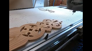 Pfettenbretter Fräsen mit CNC [upl. by Stanford]