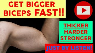 The Best Way TO Get Bigger Biceps Fast  Automatically Wind Field [upl. by Namwob]