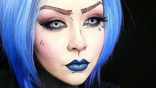 Maya  Borderlands 2 Makeup Cosplay [upl. by Ern190]