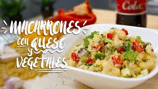 Receta  Macarrones con Queso y Vegetales  Red de Amigas [upl. by Stila]