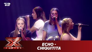 Echo synger ’Chiquitita’  Abba Live  X Factor 2019  TV 2 [upl. by Pilloff]