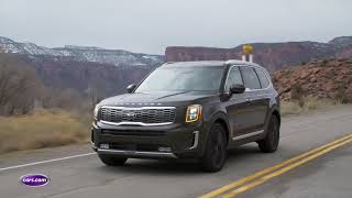 2020 Kia Telluride First Drive — Carscom [upl. by Eidderf]