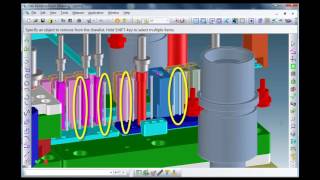 ProgressivePower for PTC Creo Actions on dieset elements V17 [upl. by Lehctim]