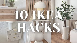 10 IKEA HACKS  IKEA HOME DECOR IDEAS YOU WILL ACTUALLY LOVE 😍🛠✨ [upl. by Terchie]