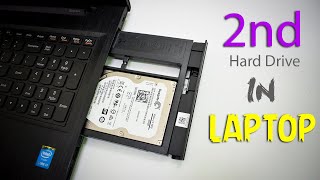 How to Install 2 Hard Drive in 1 Laptop  Dual Drive Setup Tutorial SSD  HDD [upl. by Etna506]