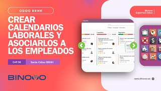 ODOO RRHH  Tutorial 06 📌 Crear calendarios laborales en Odoo y asociarlos a los empleados [upl. by Ahsertal]