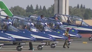 Frecce Tricolori heads to North America for first time in three decades [upl. by Nalyk68]