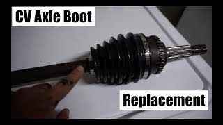 How To Replace a CV Axle Boot The Lazy Way [upl. by Braswell563]