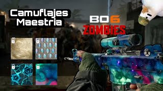 Como Desbloquear Los Camuflajes De Zombies Black Ops 6  Zombies Especiales Guia Mejor Mapa Etc [upl. by Ylirama]