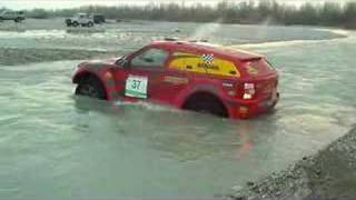 Italian Baja 2008  Bowler Nemesis destroying in water [upl. by Imorej]