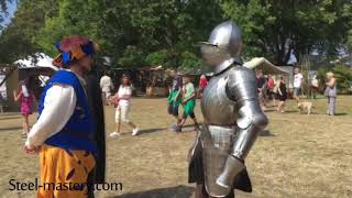 LANDSKNECHT PLATE ARMOR XVI CENTURY [upl. by Asilehc406]