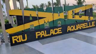 Full tour of Riu Palace Aquarelle Jamaica [upl. by Leasa]