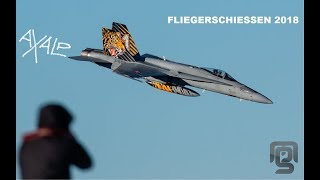 FLIEGERSCHIESSEN AXALP 2018 WILDGÄRST OVER HEAD INSANITY  SWISSPOWERJET [upl. by Racklin815]