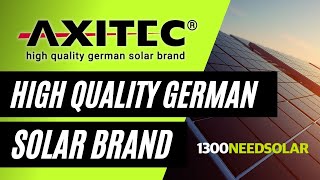 Axitec Solar  The German Solar Panel Surprisingly Affordable [upl. by Aowda275]