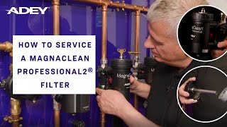 MagnaClean Professional2® Boiler Magnetic Filter  Pro2 Servicing Guide [upl. by Aibos]