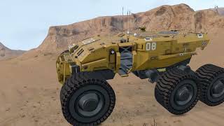 Space Engineers Homeworld Deserts Of Kharak Baserunner Teaser 4 [upl. by Fawna894]