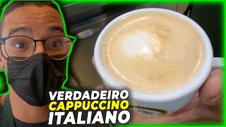 COMO É FEITO O VERDADEIRO CAPPUCCINO ITALIANO  Ewerton Santana [upl. by Ramuk335]