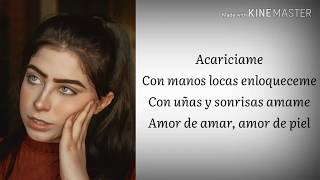 Acariciame  Francely Abreu Letra [upl. by Lalittah]