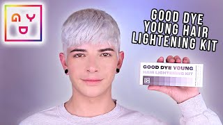 Trying Good Dye Young Hair Lightening Bleach Kit [upl. by Htnicayh]