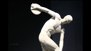 Discobolus Discus Thrower  Palazzo Massimo alle Terme  Rome [upl. by Hsan]